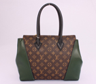 Louis Vuitton Monogram Canvas & Leather W PM M40941 Green M40941