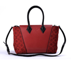 Louis Vuitton Monogram Canvas & Leather W PM M40941 Red M40941