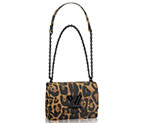 Louis Vuitton Twist MM Leopard Printed M52046 M52046