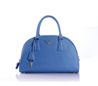 PRADA Saffiano Leather Tote Bag BL0852 in Lake blue BL0852