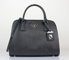 PRADA Saffiano Leather Tote Bag BN2609 in Black 2609
