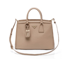 Prada Bluette Saffiano Leather Lux Handbag BN2402 in Apricot BN2402