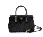 Prada Cony Hair Tote Bag 2274 in Black 2274