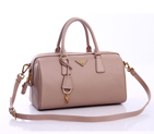 Prada Saffiano Leather Handbag BL0796 in Light Pink BL0796