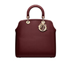 Rouge Fonce leather Dior Granville bag M1301ODKL M311
