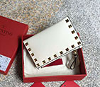Valentino Garavani Rockstud coin purse and card case in calfskin 605