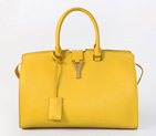 Yves Saint Laurent 2013 Medium Cabas Chyc Bag 8337 Yellow 8837