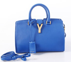 Yves Saint Laurent 2013 Small Clafskin Cabas Chyc Bag 8336 Blue 8336