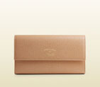 gucci swing leather continental wallet 354496