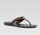 'GG thong' with double G ornament and web detail 270375 H9VH0 8552