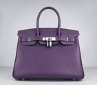 Birkin 30CM Purple (silver) HBK30PS0017