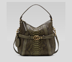 'GG running' medium hobo with double G detail 247185 ECU6T 3216