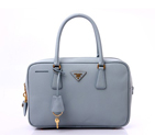 Prada Small Saffiano Doctor Bag BL0095 - Light Blue BL0095