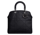 Black leather 'Dior Granville' bag M1301BGCM M900