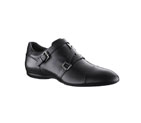 ASPHALT RICHELIEU SNEAKER IN CALF LEATHER YQAU1PPC