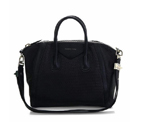 Givenchy Weave Embossed Antigona Bag Calf Leather 9981 Black 9981