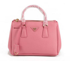 Prada Classic Medium Saffiano Tote Bag BN1801 Pink BN1801
