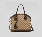 'gucci charm' medium top handle bag with leather G 247279 F4CLG 9794