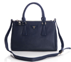 Newest 2012 Prada Classic Saffiano Leather Medium Tote Bag BN1801 Royalblue BN1801