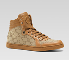 'coda' high-top sneaker with interlocking G detail 258195 FN970 8651