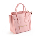 Celine Luggage Medium Handbags Pink 98169
