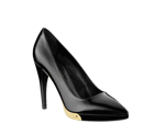 SENSUAL PUMP IN GLAZED LEATHER XPSE1IGZ