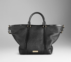 MEDIUM GRAINY LEATHER TOTE 38012181