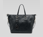 'gucci charm' large top handle bag with leather GG 247280 AHB7G 3014