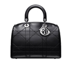 Black leather 'Dior Granville' polochon bag M1305PGCA M900