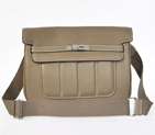 2012 New Hermes Bags Clemence Leather Grey H1268