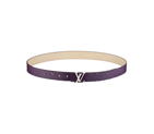 LV INITIALES EPI LEATHER BELT M9606W