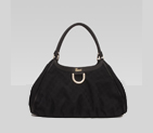 'D gold' large shoulder bag with D ring detail and 189835 FFPAG 1000