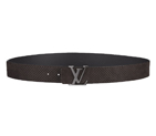 LV INITIALES SUEDE LEATHER BELT M6876T