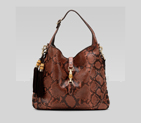 'new jackie' large shoulder bag with hand stitchin 218491 EJR5Z 6472
