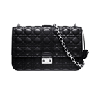 Black leather Miss Dior bag M0211PGAI M900