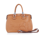 2012 Hermes New Leather Medium Shoulder Bag 0322 wheat with Silver metal 0322