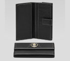 continental wallet with gucci crest detail 224237 AE90X 1000