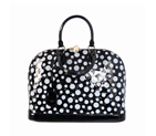 Louis Vuitton Yayoi Kusama Alma PM M93627 Black M93627