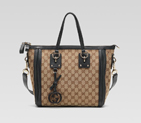 'gucci charm' medium top handle bag with leather G 247281 F4CLG 9783