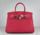 Birkin 30CM Dark Red (silver) HBK30DRS019