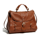 Chloe 'Poya' Scalloped Leather Satchel 3S336179