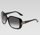 large square frame sunglasses with GG detail and s 261950 J1691 1065