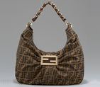 Fendi Large Mia Zucca Hobo 8L6955