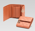 mini wallet with interlocking G detail 212106 AA61G 6411