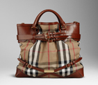 LARGE BRIDLE HOUSE CHECK TOTE BAG 37638321