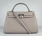 Hermes Kelly 32CM Grey(silver) HKL32O0GS006
