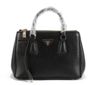 Prada Classic Medium Saffiano Tote Bag BN1801 Black BN1801