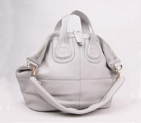 Givenchy Fashion Cow Leather Top Handle Bags Silver Gray 29881 29881