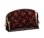 Louis Vuitton Monogram Vernis Bag Cosmetic Pouch Amarante M91495 M91495