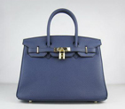 Birkin 30CM Dark Blue (gold) HBK30BG0008